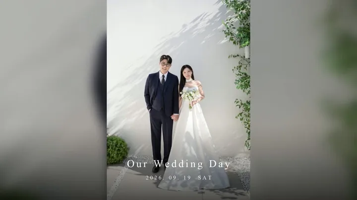 웨딩 식전영상 · 감성 작업물 포스터
