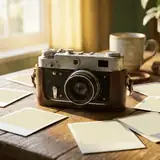 추억 필름 앨범 커버